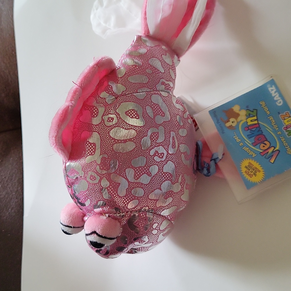 Webkinz Pink Glitter fish with code